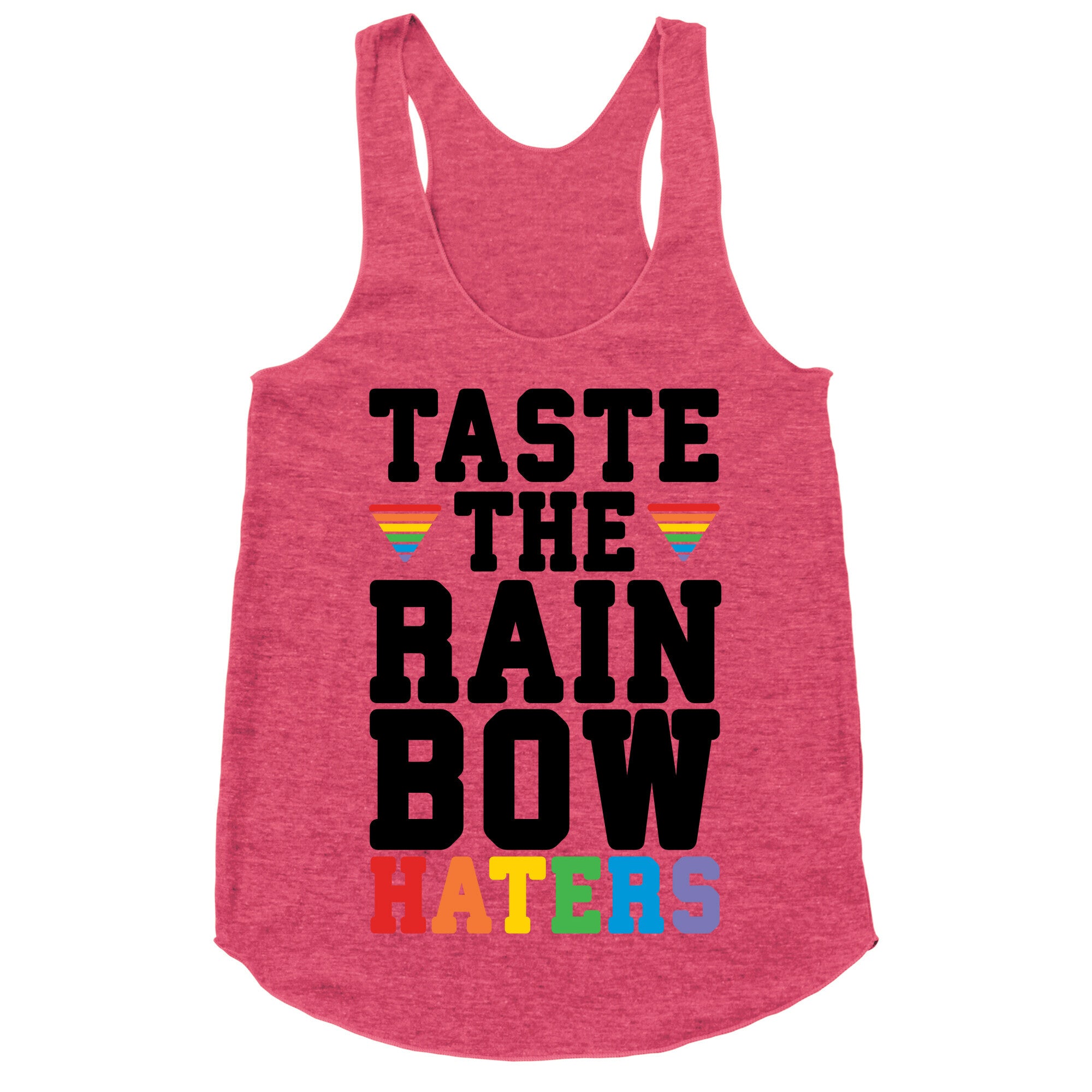 Taste The Rainbow Racerback Tank